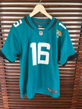 Nike Jacksonville Jaguars Teal #16 Football Jersey